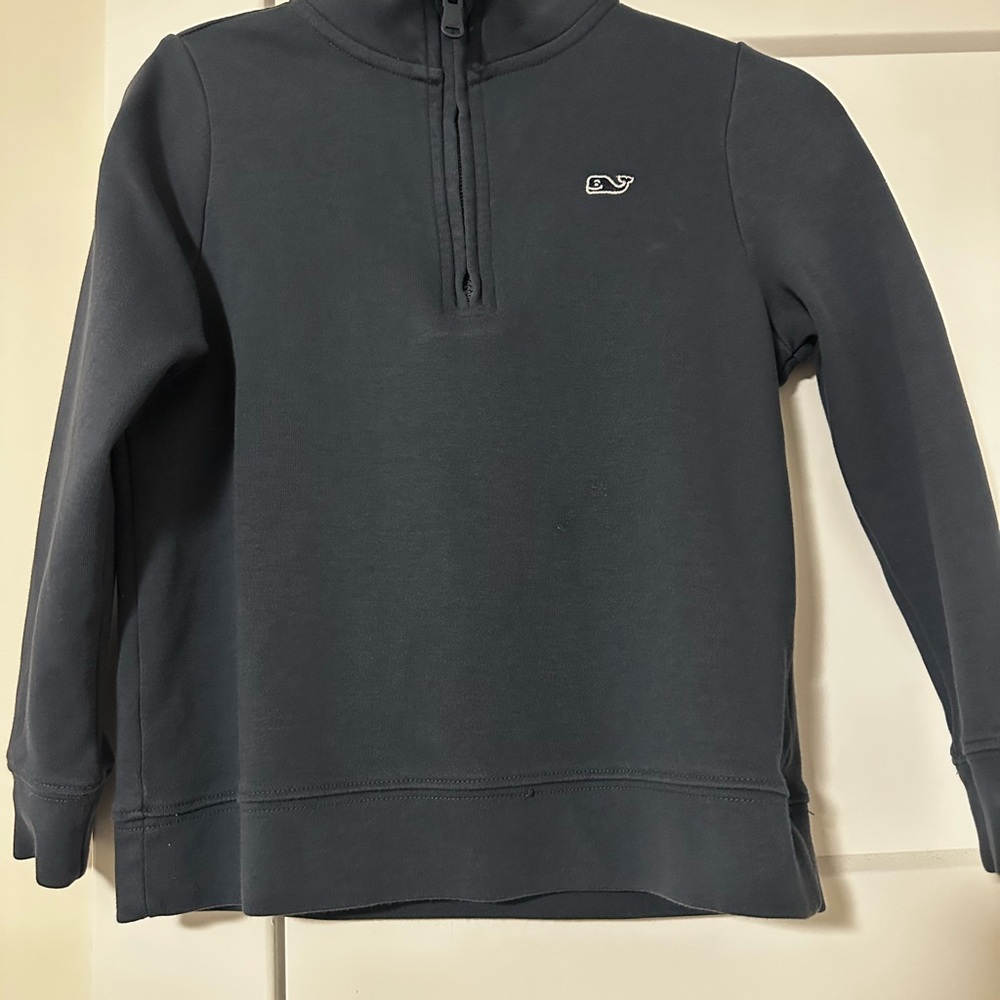 Vineyard Vines boys  Dark Blue Zip-Up Sweater
